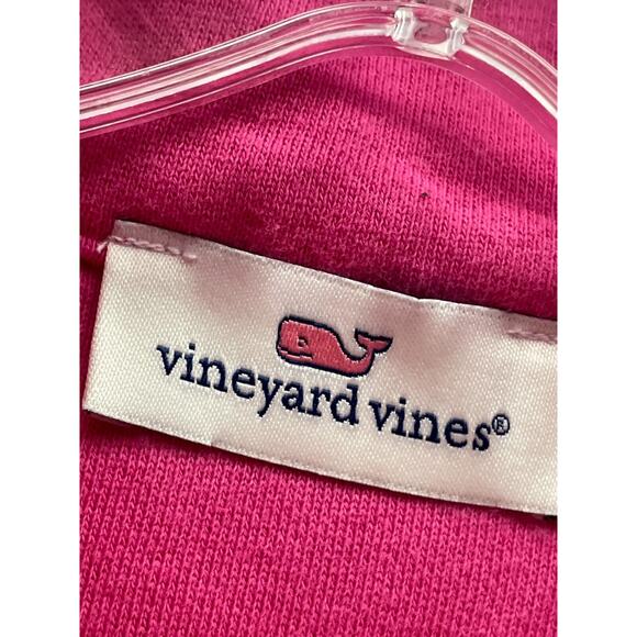 Vineyard Vines Sweatshirt Womens‎ S Pink 1/4 Zip Long Sleeve Pullover - Picture 6 of 10